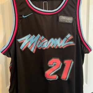 NBA Miami Heat Black City Edition Jimmy Butler Nike Jersey